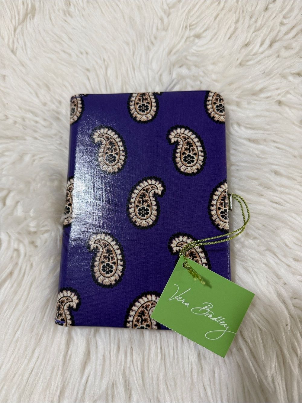 Vera Bradley Purple Paisley Show And Tell Photo Album Book NWT